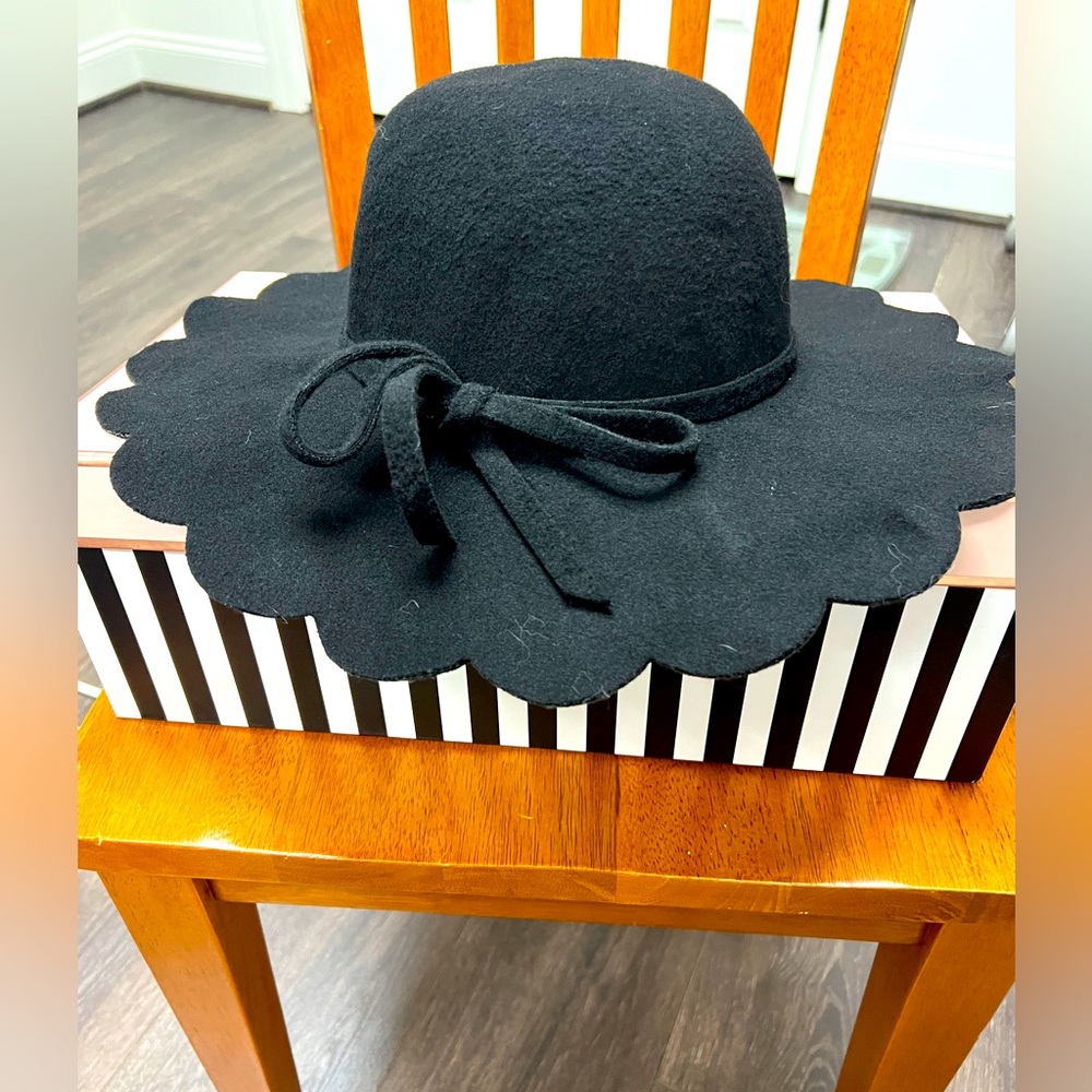 Elegant Black Floppy Hat